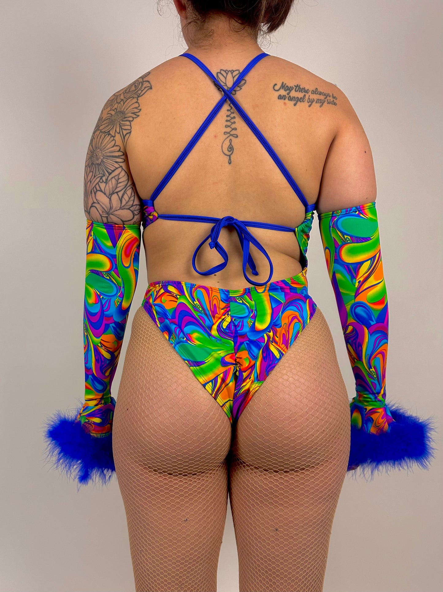 Cami Bodysuit- Rainbow Groove