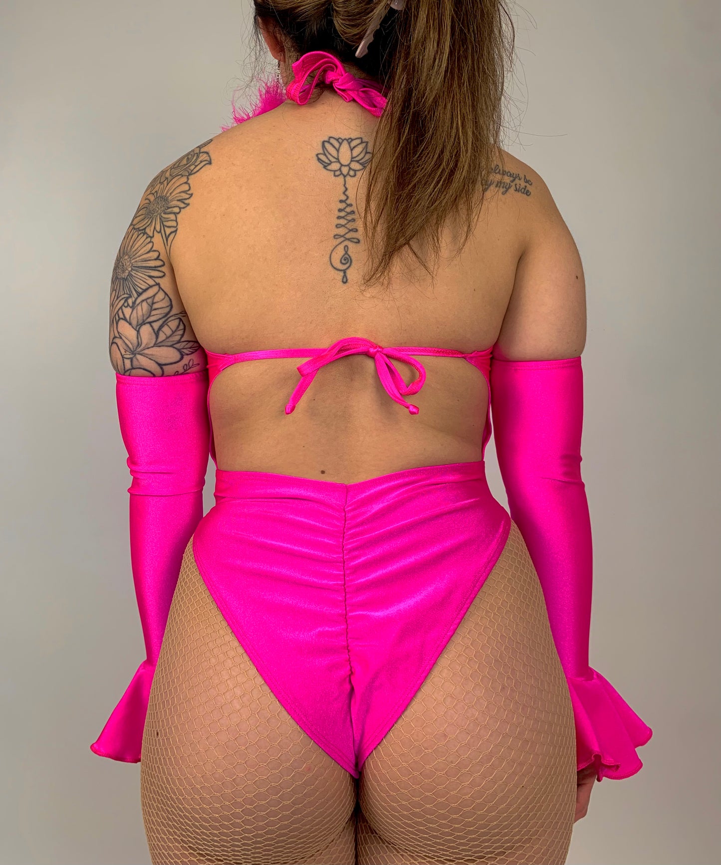 Lani Bodysuit- Neon Pink