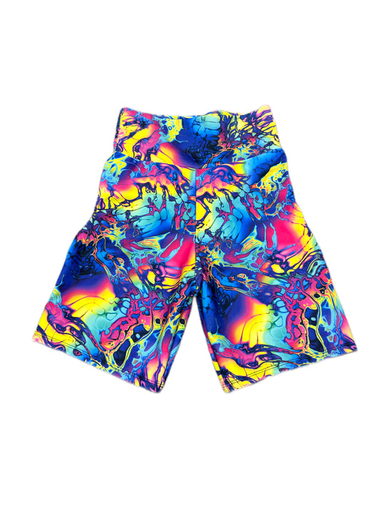 XTRA SMALL- Trippy Love Women's Shorts (5 inches)