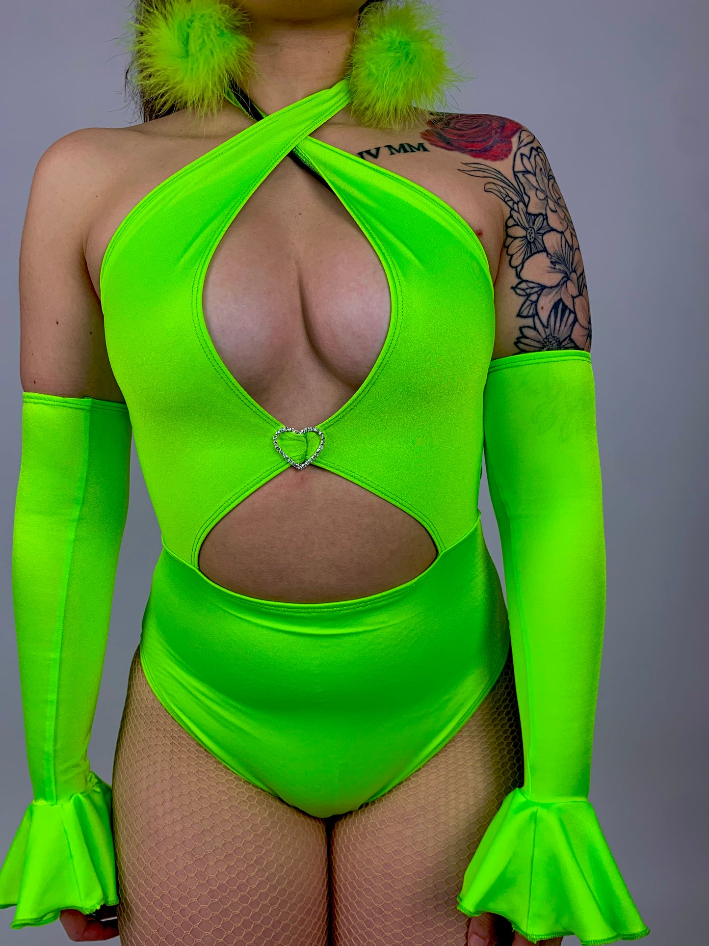 Lani Bodysuit- Neon Green